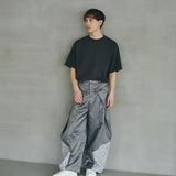 [Unisex] Design Satin Work Pants (MEDIUM GRAY)