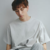 [Unisex] Photo Design Oversize T-Shirts (ICE GRAY)