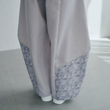 [Unisex] Design Satin Work Pants (ICE GRAY)