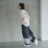 [Unisex] Photo Design Oversize T-Shirts (ICE GRAY)