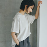 [Unisex] Photo Design Oversize T-Shirts (ICE GRAY)