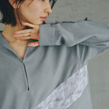 [Unisex] Linen-like Roll-up Skipper Shirt (DARK GRAY)