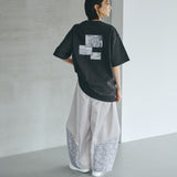 [Unisex] Design Satin Work Pants (ICE GRAY)