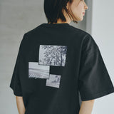 [Unisex] Photo Design Oversize T-Shirts (SOFT BLACK)
