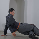 [Unisex] Design Warm Parachute Pants (GRAY)