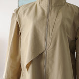 [Unisex] Cotton&Nylon Multi-way Light Coat (BEIGE)