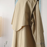 [Unisex] Cotton&Nylon Multi-way Light Coat (DARK GRAY)