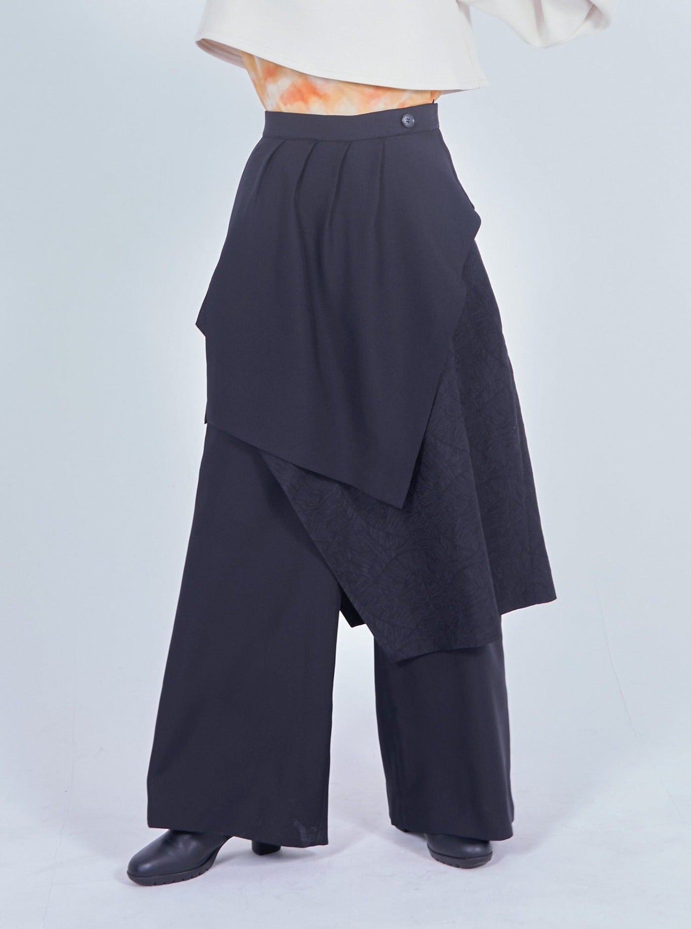 todayful】美品Jacquard Layered Pants - カジュアルパンツ