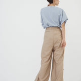 2way Roll-up Vintage Twill Pants (BEIGE)